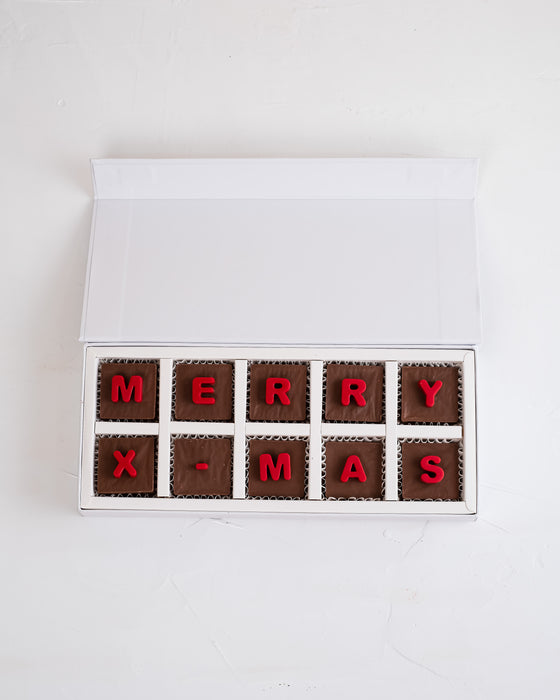 10pcs Merry Xmas box