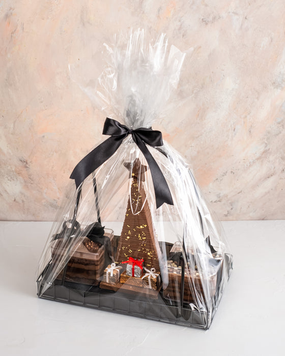 Jar Cakes and Chocolate Tree Hamper