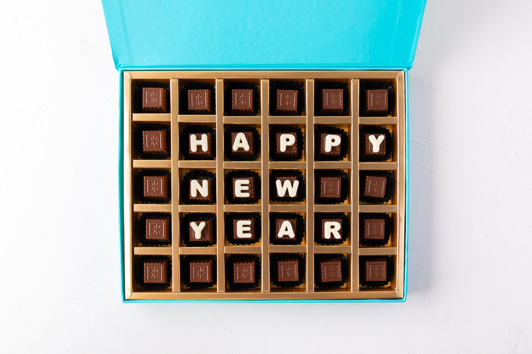 Customizable New Year Chocolates