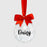Swirl Font Baubles