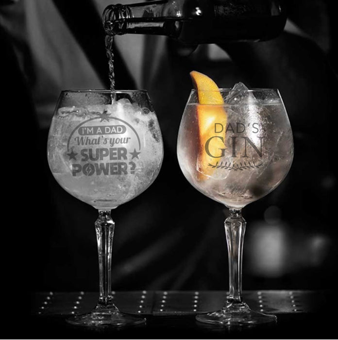 Personalised Gin Cocktail Glass