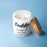 Father's Day Personalised Luxury Soy Wax Scented Candle with two Wooden Wicks