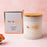 Personalised Luxury Soy Wax Scented Candle with two Wooden Wicks