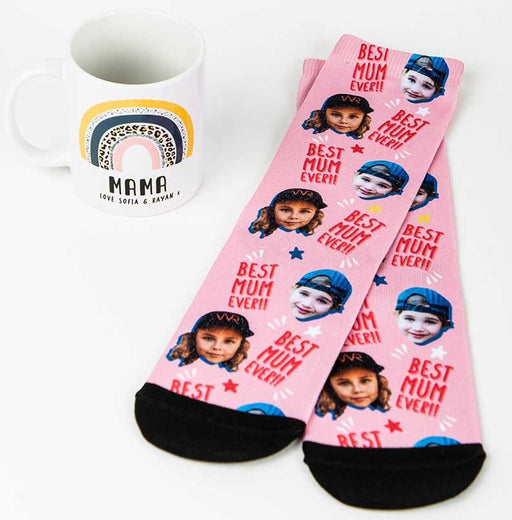 Personalised Socks & Mug Combo