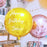 Gold Orbs - Personalised Balloon