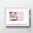New Baby Photo Block Frame for Girl