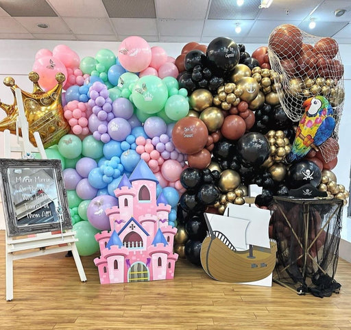 Pirate Themed Party Balloon Arch