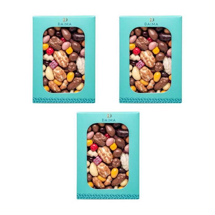 Pre Packed Dragee Assorted Nuts & Fruits 3Pcs