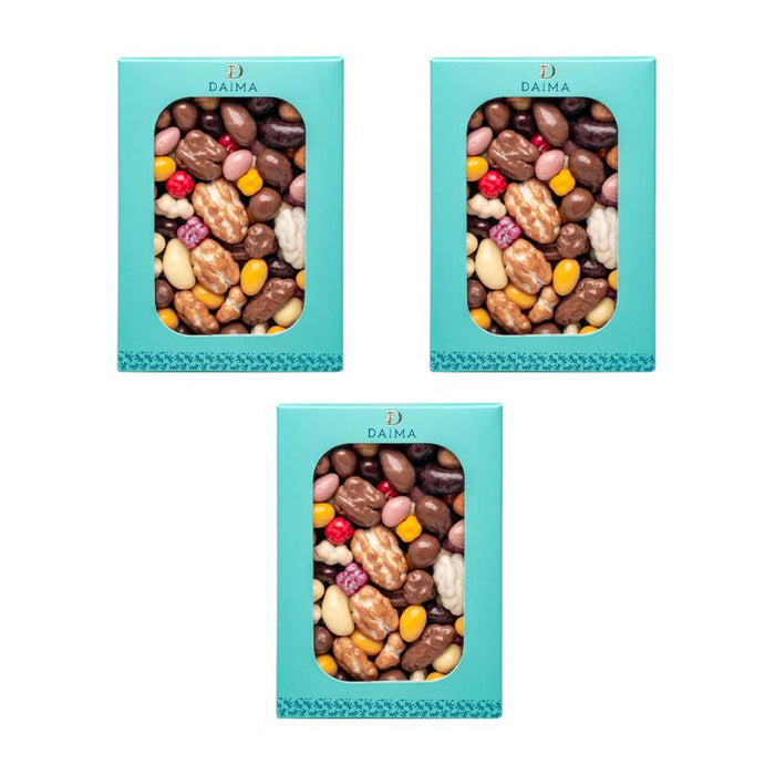 Pre Packed Dragee Assorted Nuts & Fruits 3Pcs