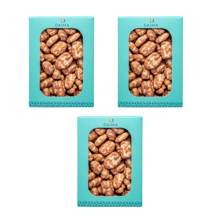Pre Packed Dragee Pecan caramel 3Pcs