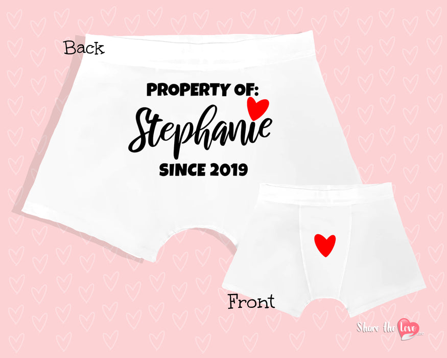 Custom Face Boxers, Funny Valentines Day, Birthday, Wedding Boxers