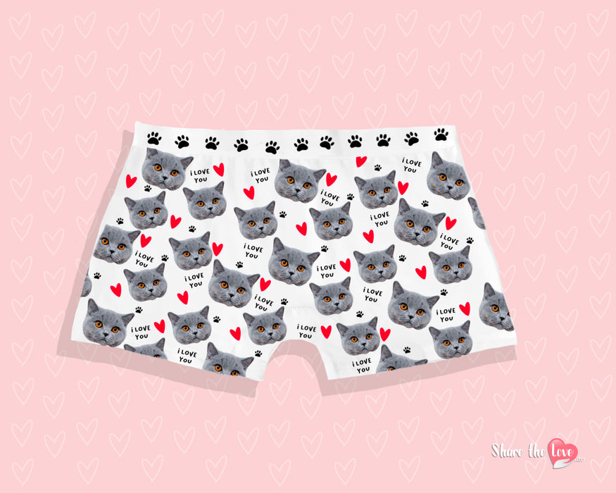 "Pussy Cat" Ladies Shorts Personalised Underwear