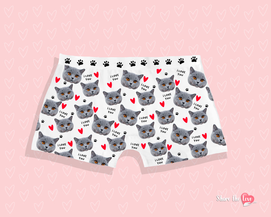"Pussy Cat" Ladies Shorts Personalised Underwear
