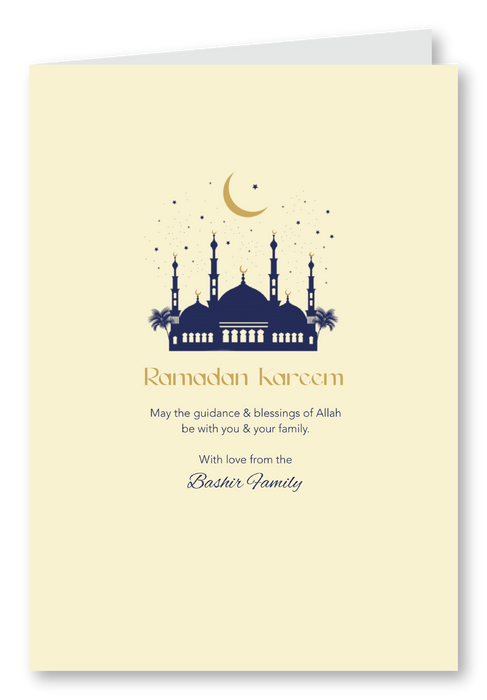 Ramadan Greeting Card