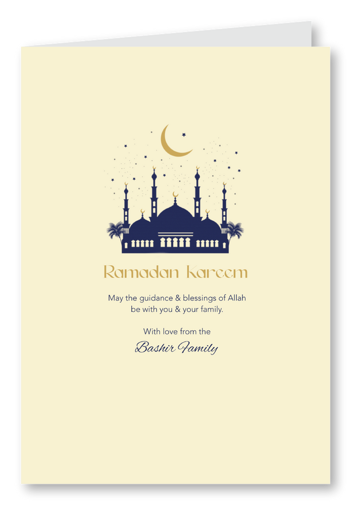 Ramadan Greeting Card