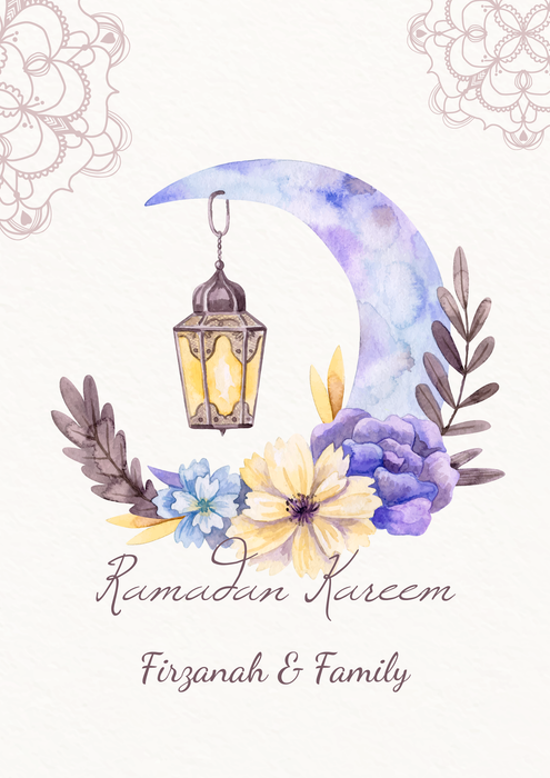 Ramadan Greeting Card