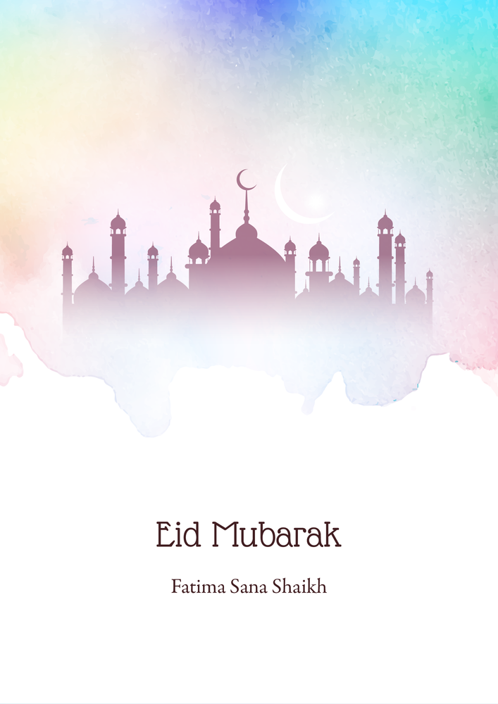 Eid Greeting Card