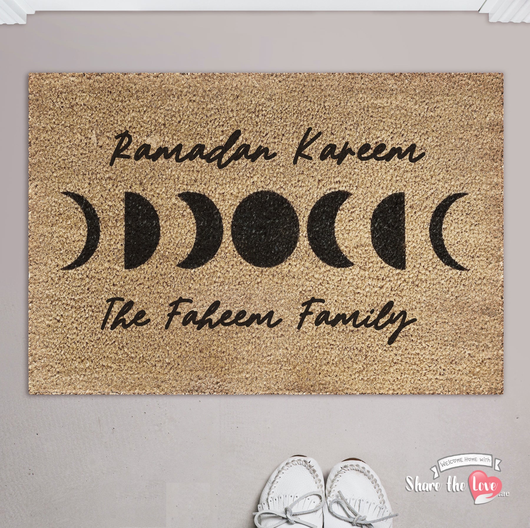 Ramadan Moon Doormat