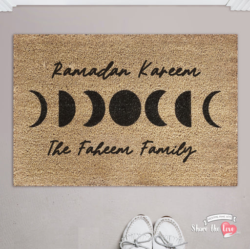 Ramadan Moon Doormat