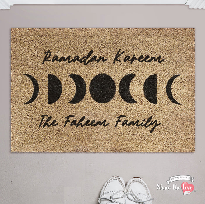 Ramadan Moon Doormat
