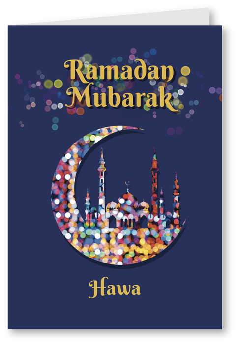 Ramadan Greeting Card