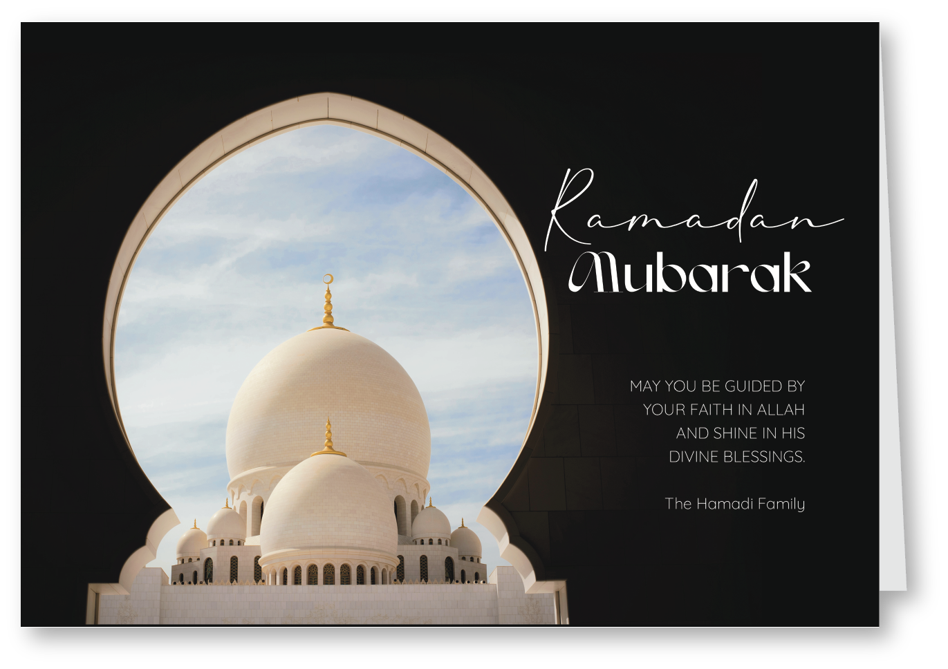 Ramadan Greeting Card