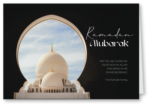 Ramadan Greeting Card