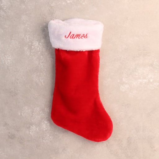 Classic Personalised Christmas Stocking - Large