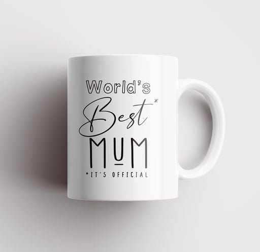 Cursive World's Best Mum Mug