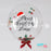 Santa Hat Bubble Personalised Balloon