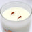 Luxury Soy Wax Scented Candle with two Wooden Wicks