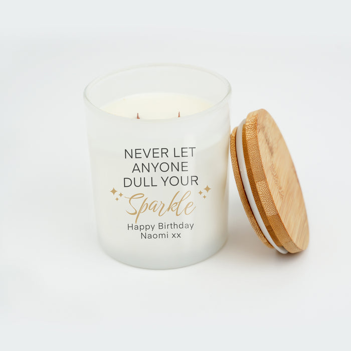 Sparkle Personalised Candle