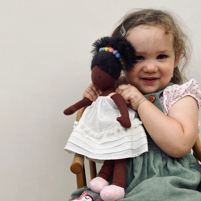 Esme Rainbow Rag Doll