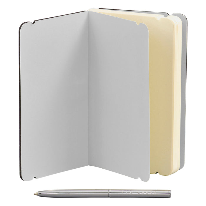 Mini Notebook and Pen, Pink Opal