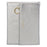 Notebook with Pencil Case, Silver