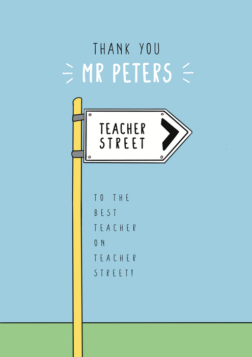Teacher Street Gift Set