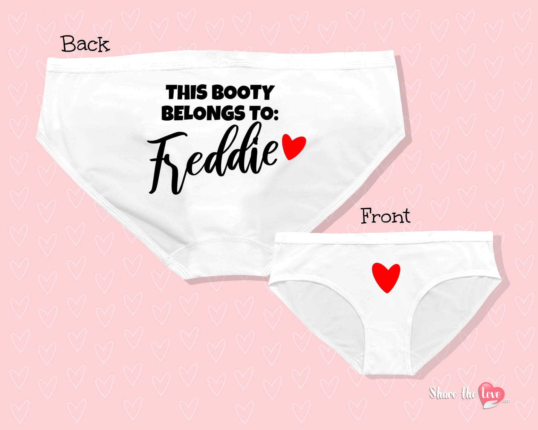 This Booty Ladies Personalised Knickers