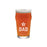 Personalised Traditional Beer Glass (Pint)