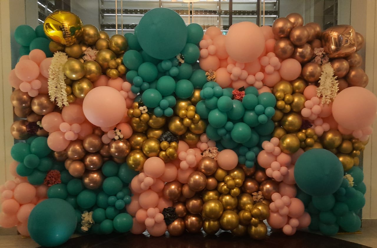 Wall Backdrop Balloon Arch