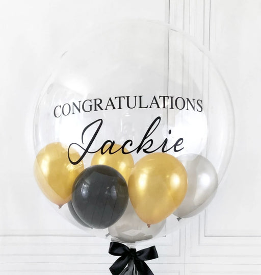 Congratulations Bubble Personalised Balloon