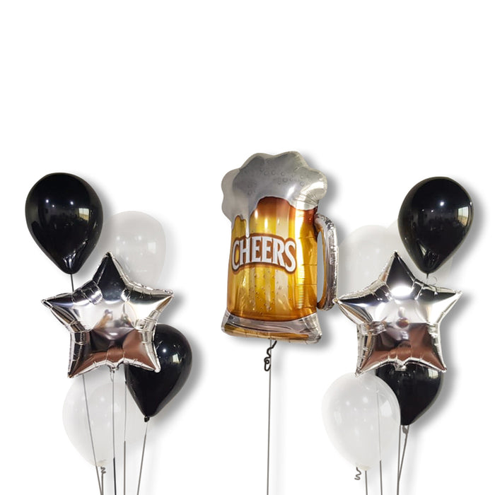 Giant Beer Balloon Bouquet