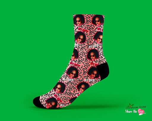 #1 Sister Personalised Socks