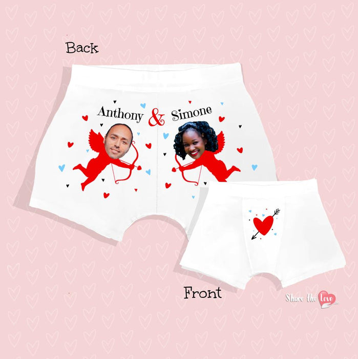 Love-struck Valentine's Mens Boxers