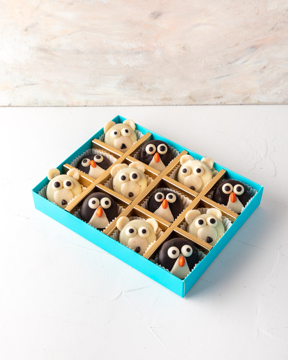 Penguin and Polar Bear Oreos