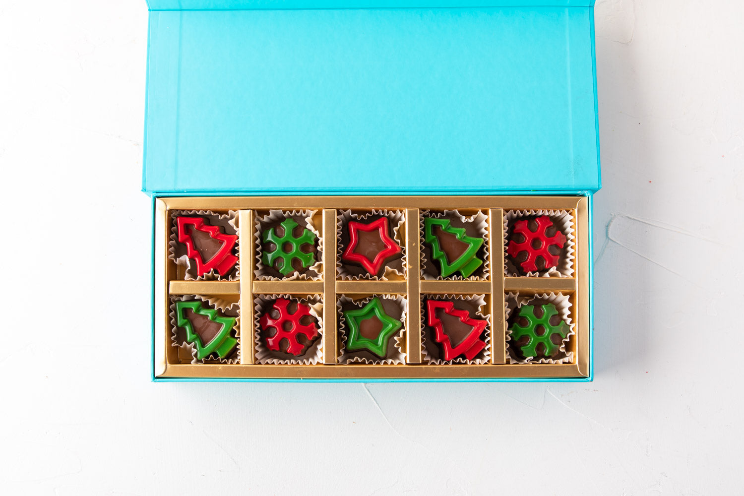 10pcs Christmas Chocolate Box