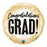Gold Dots Congratulations Grad! Helium Balloon