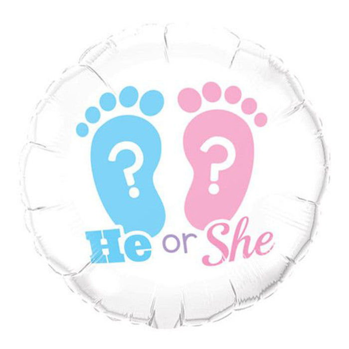He or She? Gender Helium Balloon