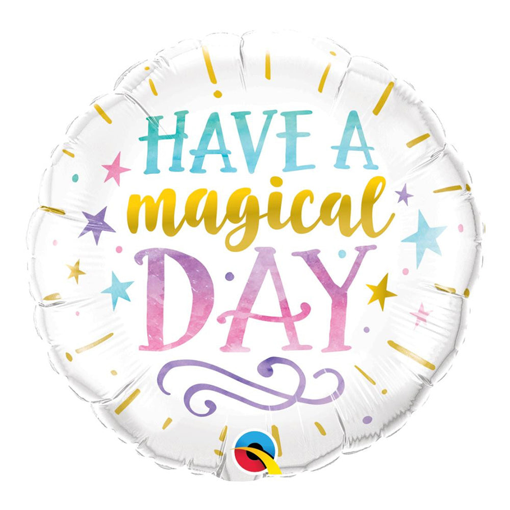 18 inch Have A Magical Day Helium Balloon