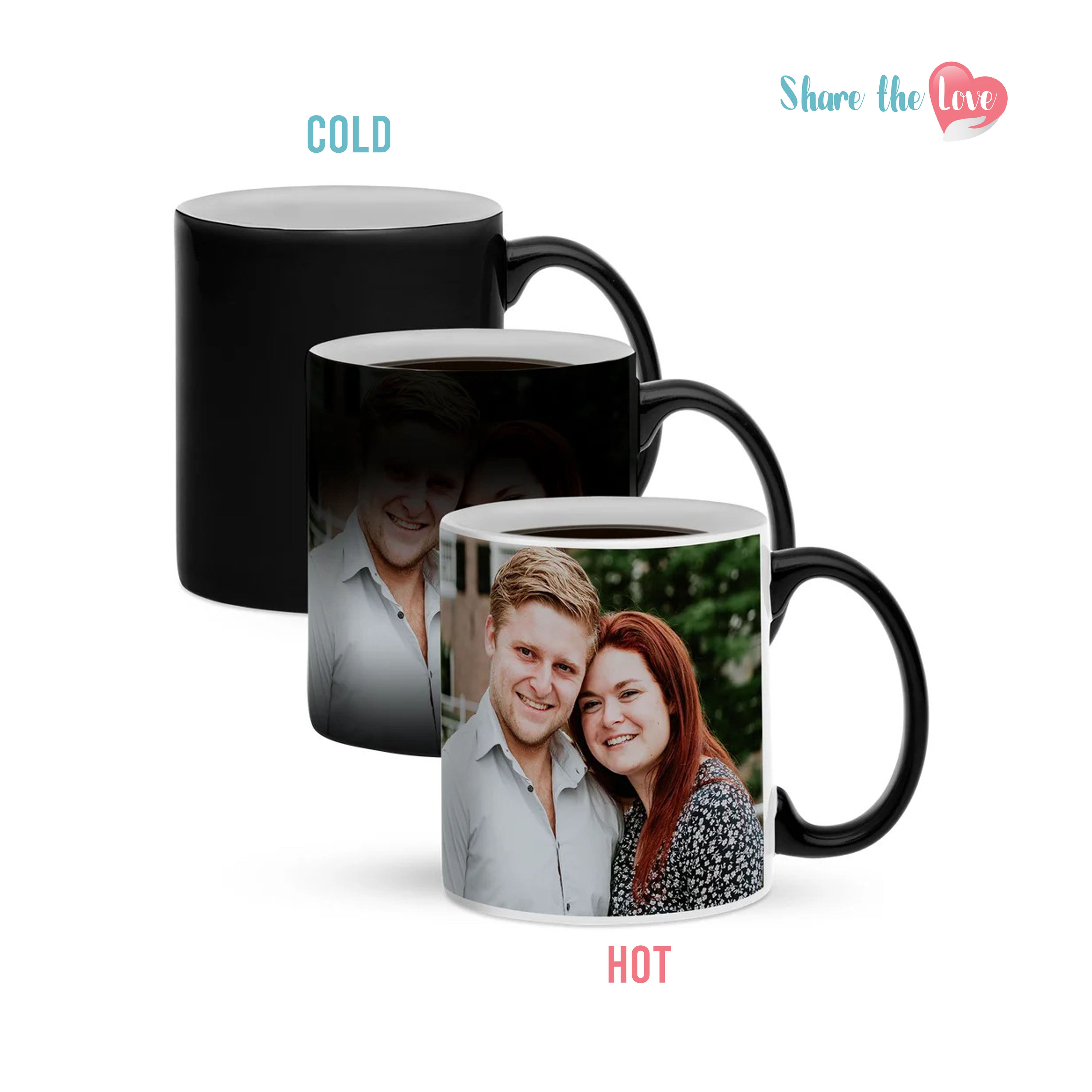 Personalised Magic Color Changing Mugs 11oz – Sharethelove.ae