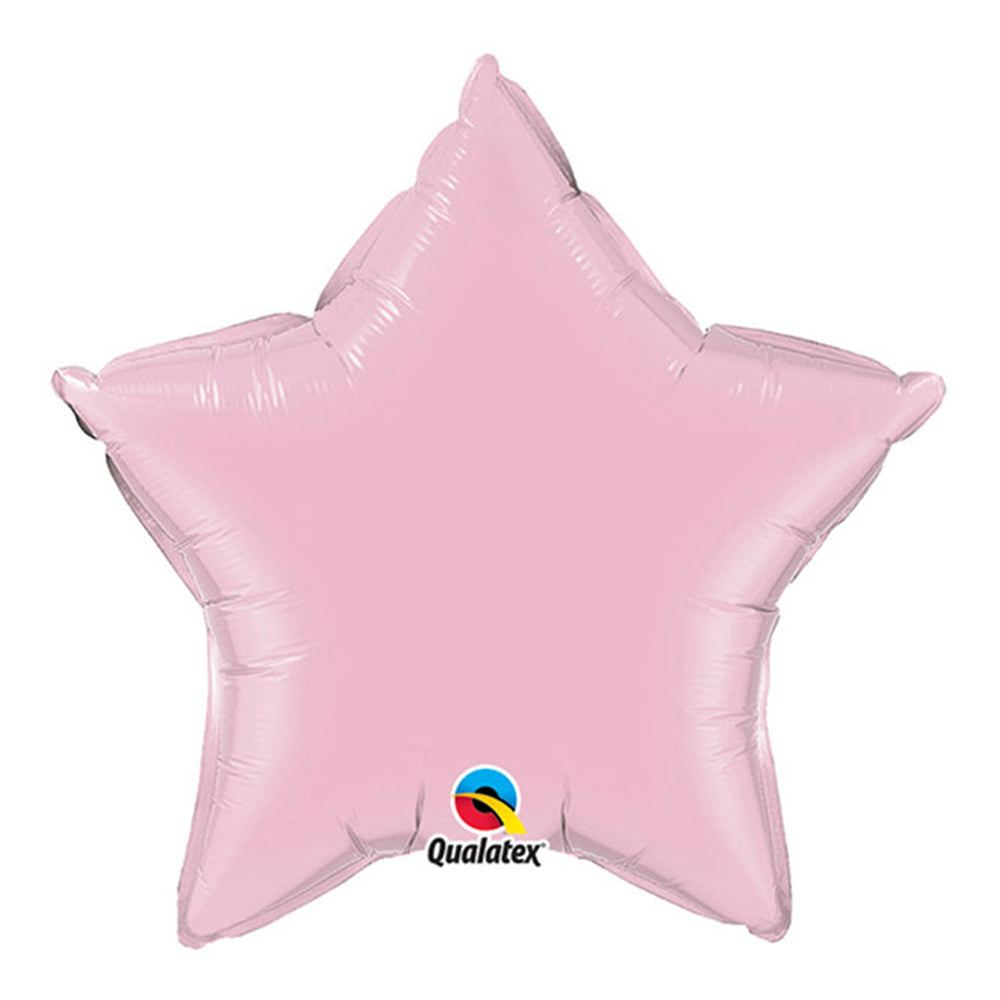 20" Foil Pearl Pink Star Balloon